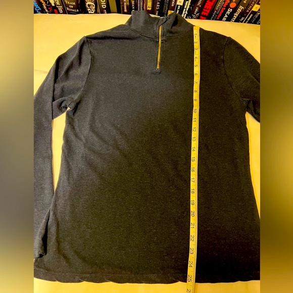 NWT Jungmaven IWEYOU 1/4 zip long sleeve | Navy Blue | Size XS - Picture 9 of 11